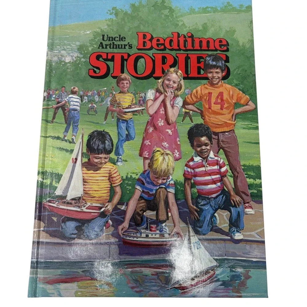 Uncle Arthur's Bedtime Stories Set‎ 1-5 Vintage 1976 Hardcover Children Books
